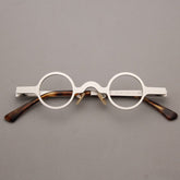 Marc Retro Small Round Glasses Frame Round Frames Southood Silver